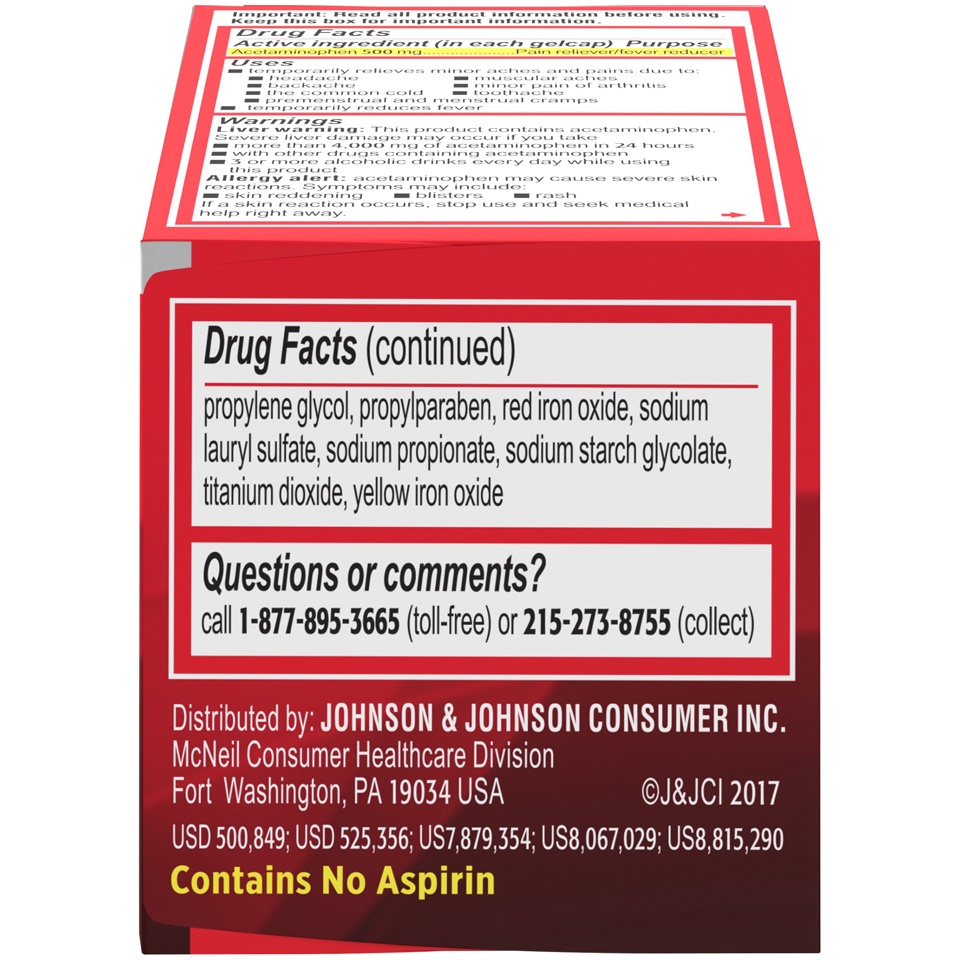 slide 4 of 6, Tylenol Extra Strength Rapid Release Pain Reliever & Fever Reducer Gelcaps - Acetaminophen - 24ct, 24 ct