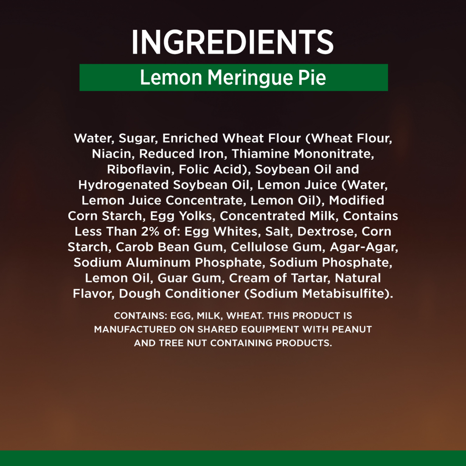 slide 3 of 5, Marie Callender's Lemon Meringue Pie, Thaw & Enjoy Frozen Dessert, 31.5 oz., 31.50 oz