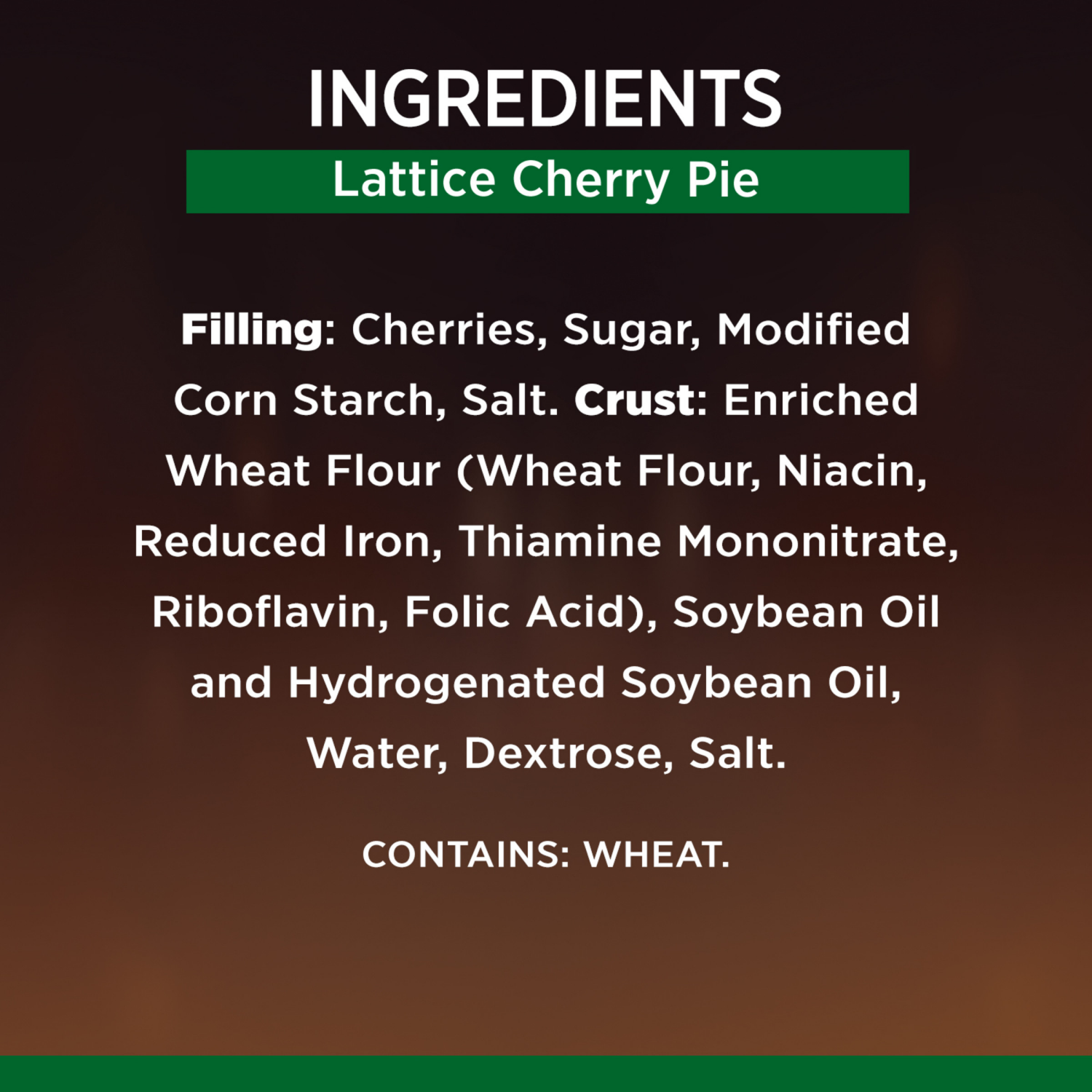 slide 3 of 5, Marie Callender's Lattice Cherry Pie, Ready to Bake Frozen Dessert, 40 oz., 40 oz