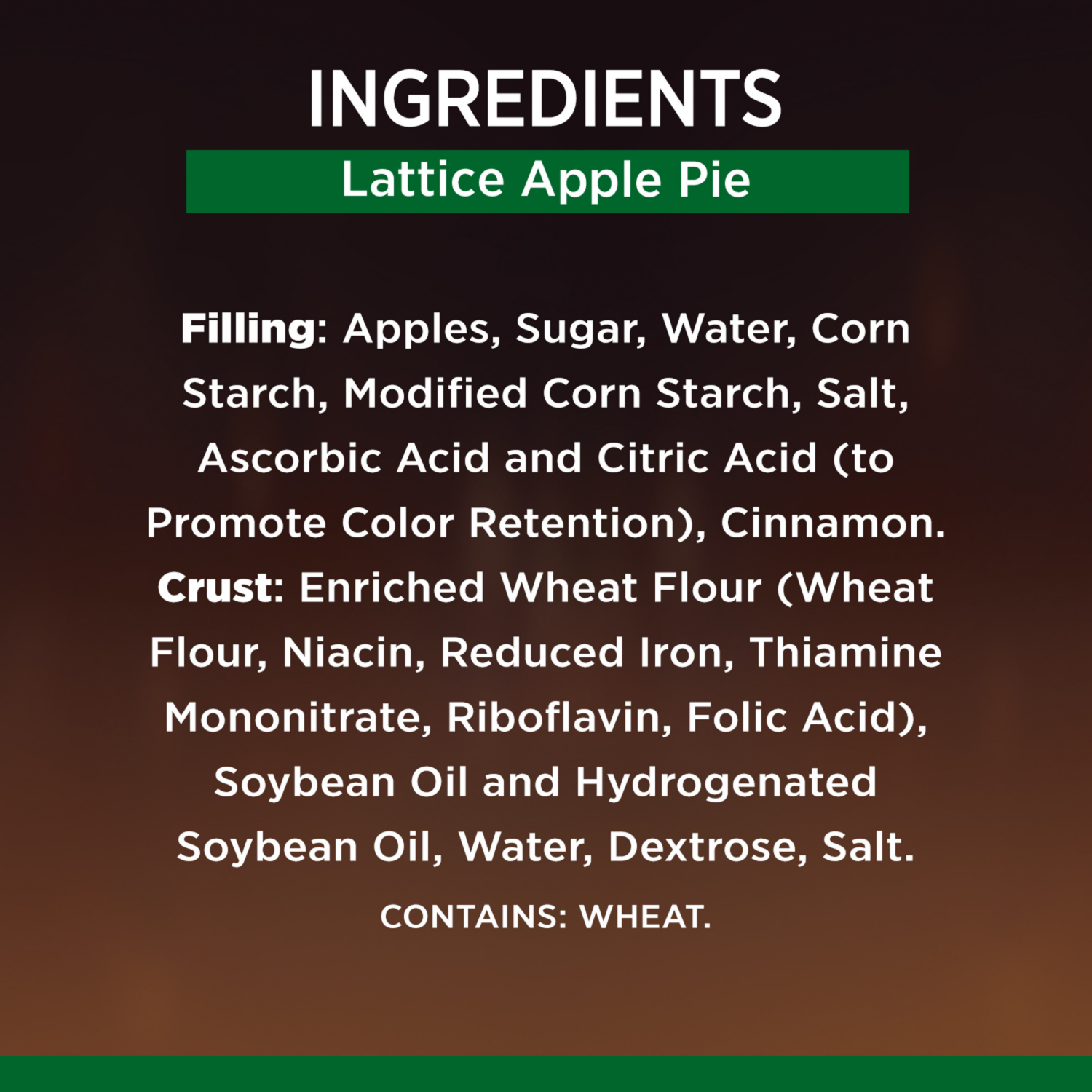 slide 3 of 5, Marie Callender's Lattice Apple Pie, Ready to Bake Frozen Dessert, 42 oz., 42 oz