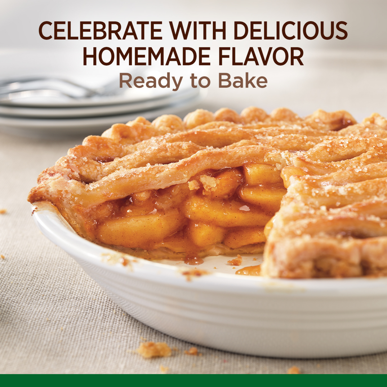 slide 4 of 5, Marie Callender's Lattice Apple Pie, Ready to Bake Frozen Dessert, 42 oz., 42 oz