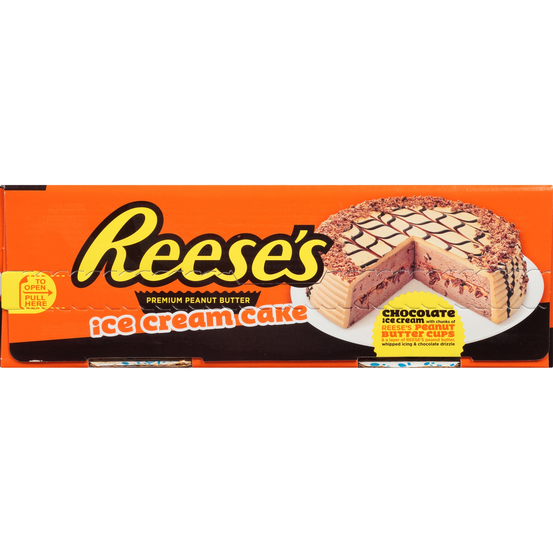 slide 4 of 7, Reese's Premium Peanut Butter Ice Cream Cake 46 fl. oz. Box, 46 fl oz