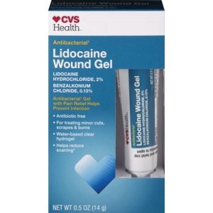 slide 1 of 1, CVS Health Antibacterial Wound Gel, 0.5 Oz, 0.5 oz