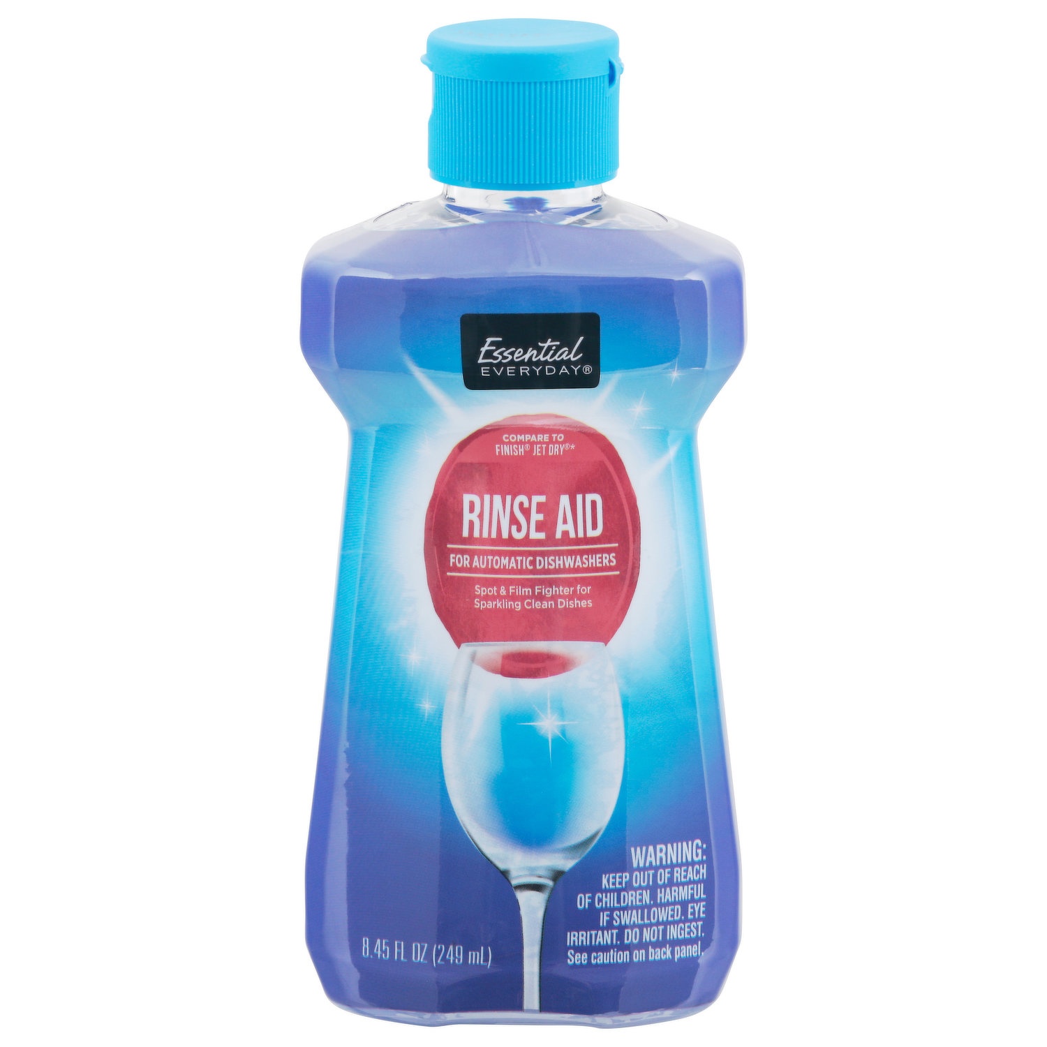 slide 1 of 6, Essential Everyday Dish Rinse Aid, 8.45 oz