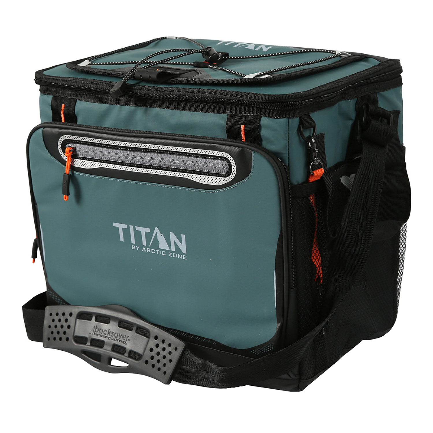 slide 4 of 5, Titan Hard Wall Collapsible Cooler - Jungle Hunt, 40 ct