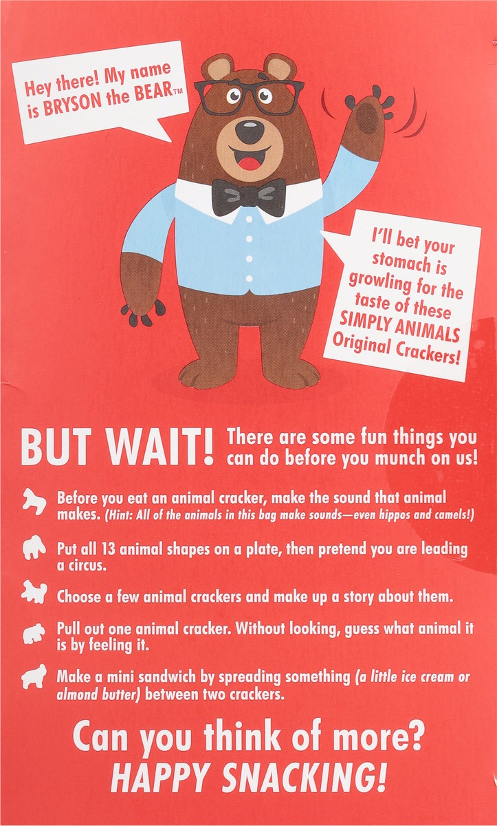 slide 11 of 17, Stauffer's Simply Animals Original Crackers 12 - 1.0 oz Bags, 12 ct