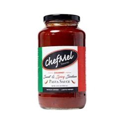 Chef Mel Spicy Sicilian Pasta Sauce
