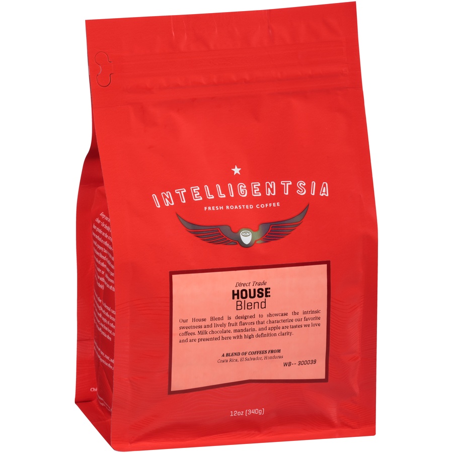 slide 2 of 6, Intelligentsia Direct Trade House Blend Light Roast Whole Bean Coffee - 12oz, 12 oz