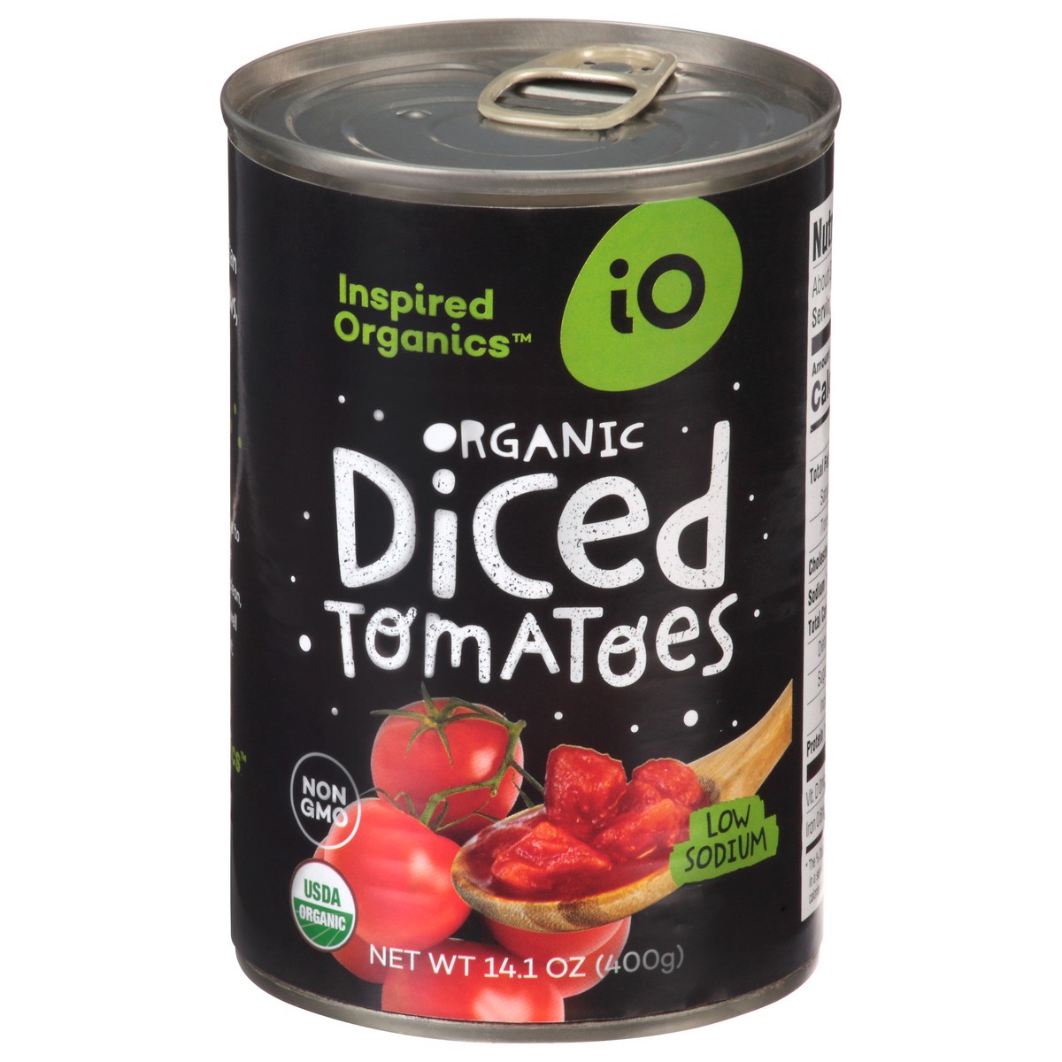 slide 2 of 4, Io Brand Tomatoes Dice, 1 ct