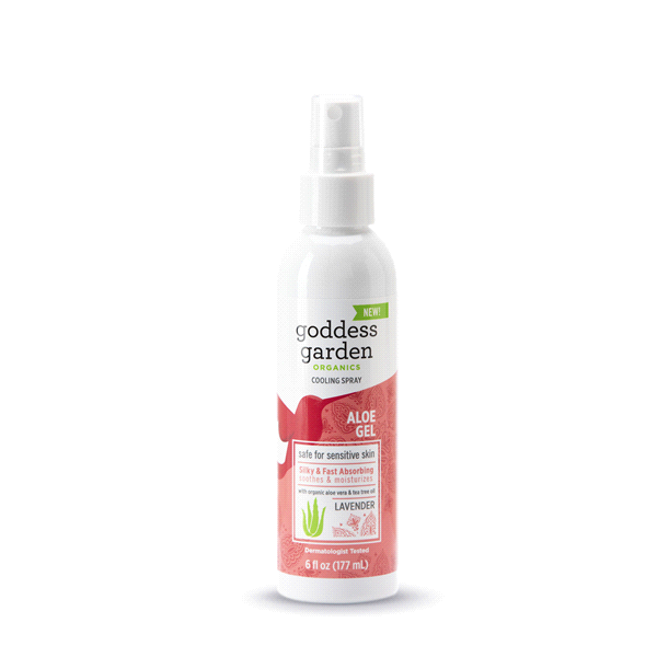 slide 1 of 1, Goddess Garden Organics Cooling Spray, Aloe Gel, 6 fl oz