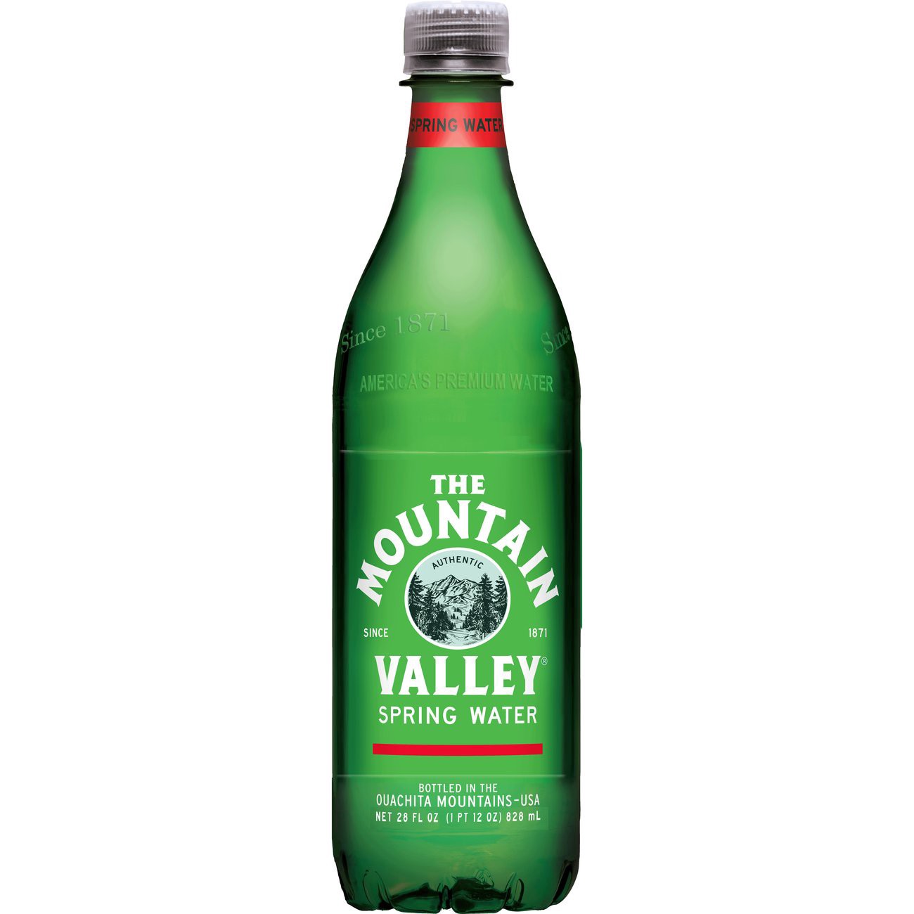 slide 1 of 1, Mountain Valley, Premium Spring Water, 28 Oz, 28 oz
