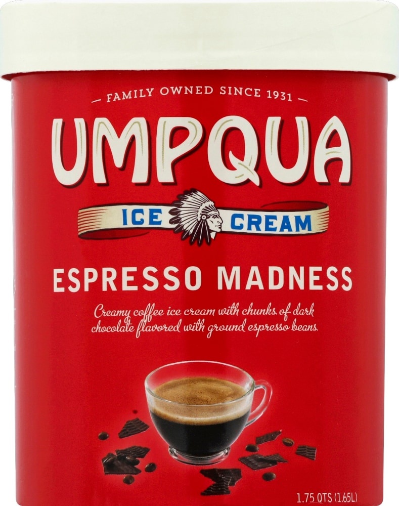 slide 1 of 1, Umpqua Espresso Madness Ice Cream, 