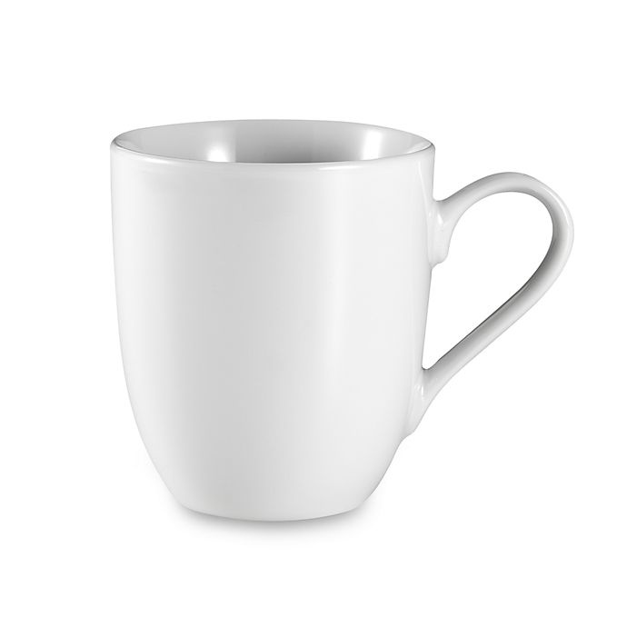 slide 1 of 1, Everyday White by Fitz and Floyd Rim Barrel Mug, 1 ct