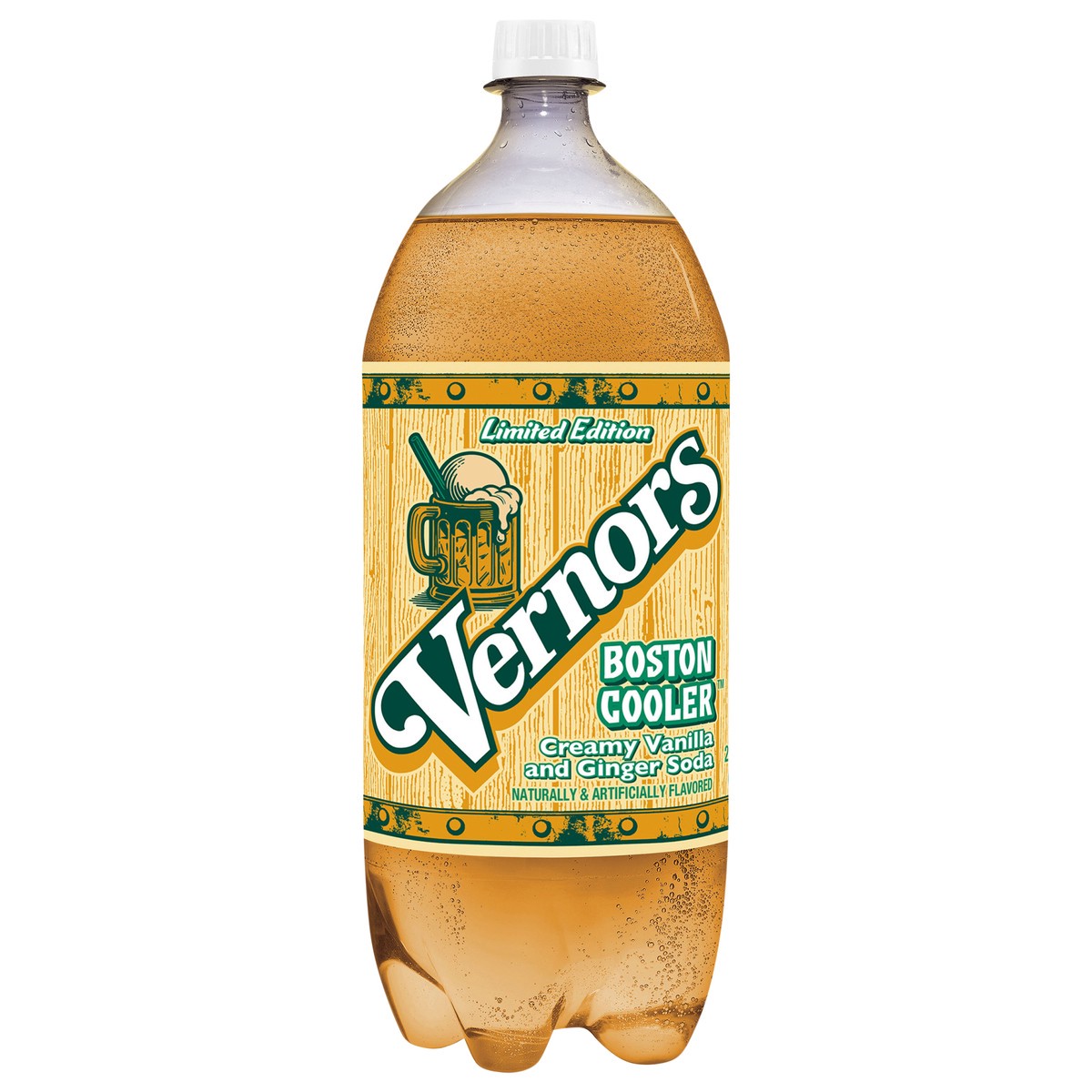 slide 2 of 2, Vernors Boston Cooler Ginger Soda, 2 L bottle, 2 liter