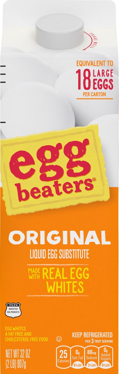 slide 6 of 9, Egg Beaters Original Real Egg Product 32 oz, 32 oz