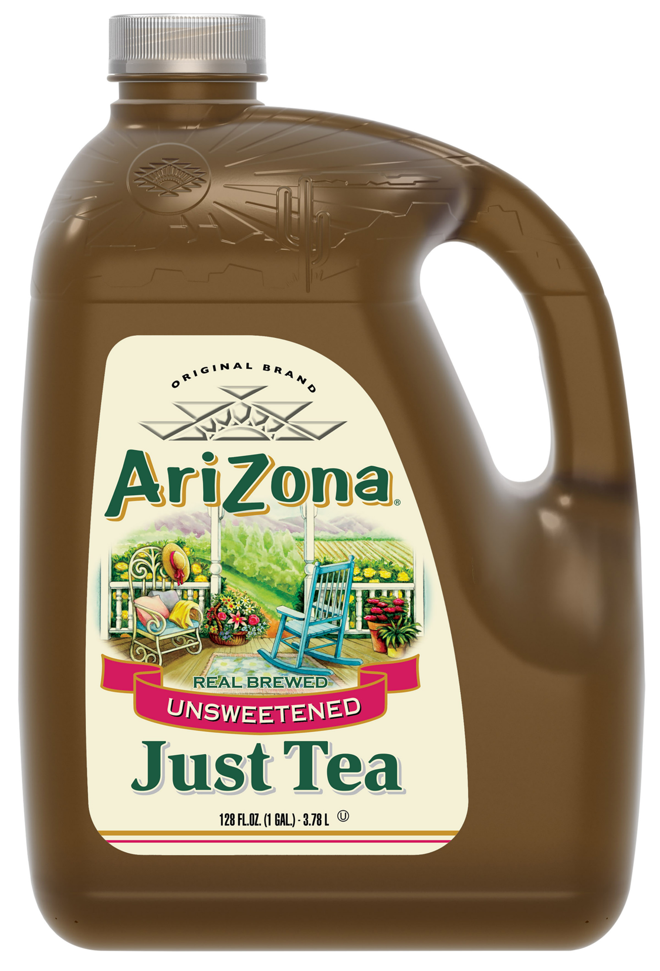 slide 1 of 2, AriZona Just Tea - 128 fl oz, 128 fl oz