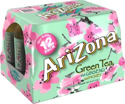 AriZona Green Tea with Ginseng and Honey 12 - 16 fl oz Bottles