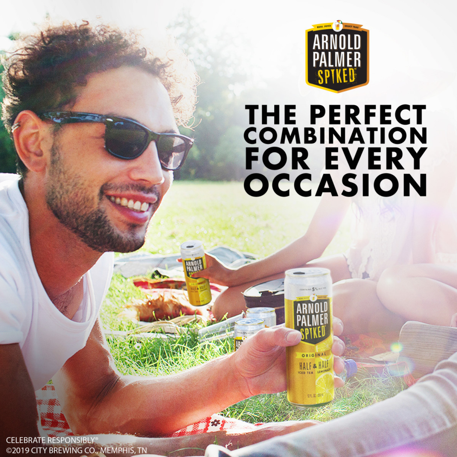 slide 5 of 8, Arnold Palmer Half & Half Ice Tea Lemonade Flavored Malt Beverage, 5% ABV, 12 ct; 12 fl oz