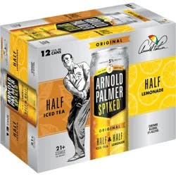 Arnold Palmer Half & Half Ice Tea Lemonade Flavored Malt Beverage, 5% ABV