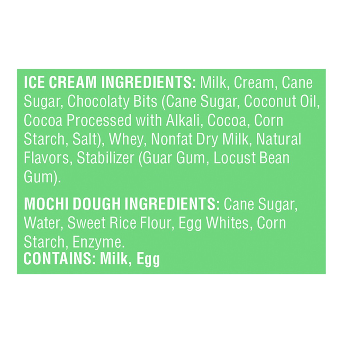 slide 6 of 11, My/Mochi Ice Cream Mint Chocolate Chip, 6-Pack, 6 ct
