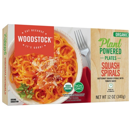 slide 1 of 1, Woodstock Organic Butternut Squash Noodles With Tomato Sauce, 12 oz