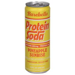 Barebells Pineapple Sunrise Protein Soda 12 fl oz