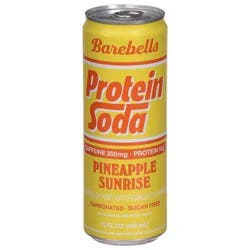 Barebells Pineapple Sunrise Protein Soda 12 fl oz