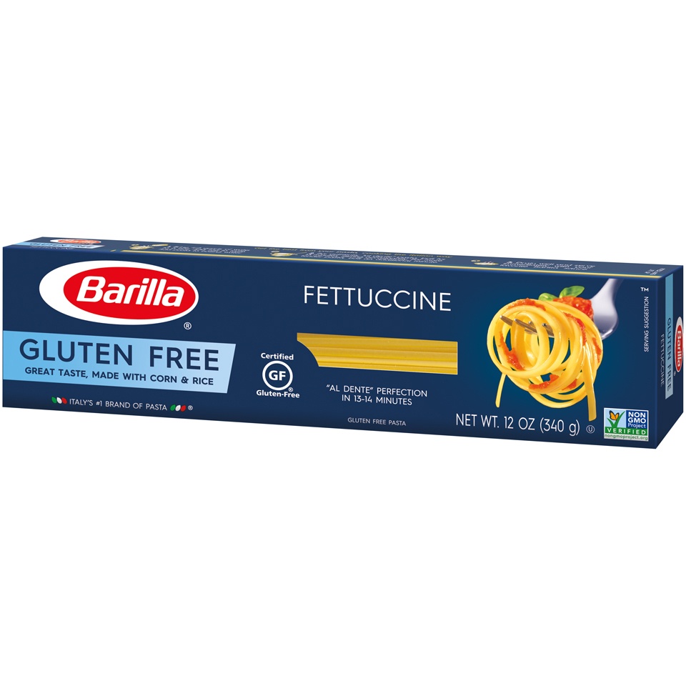 slide 3 of 8, Barilla Gluten Free Fettuccine Pasta - 12oz, 