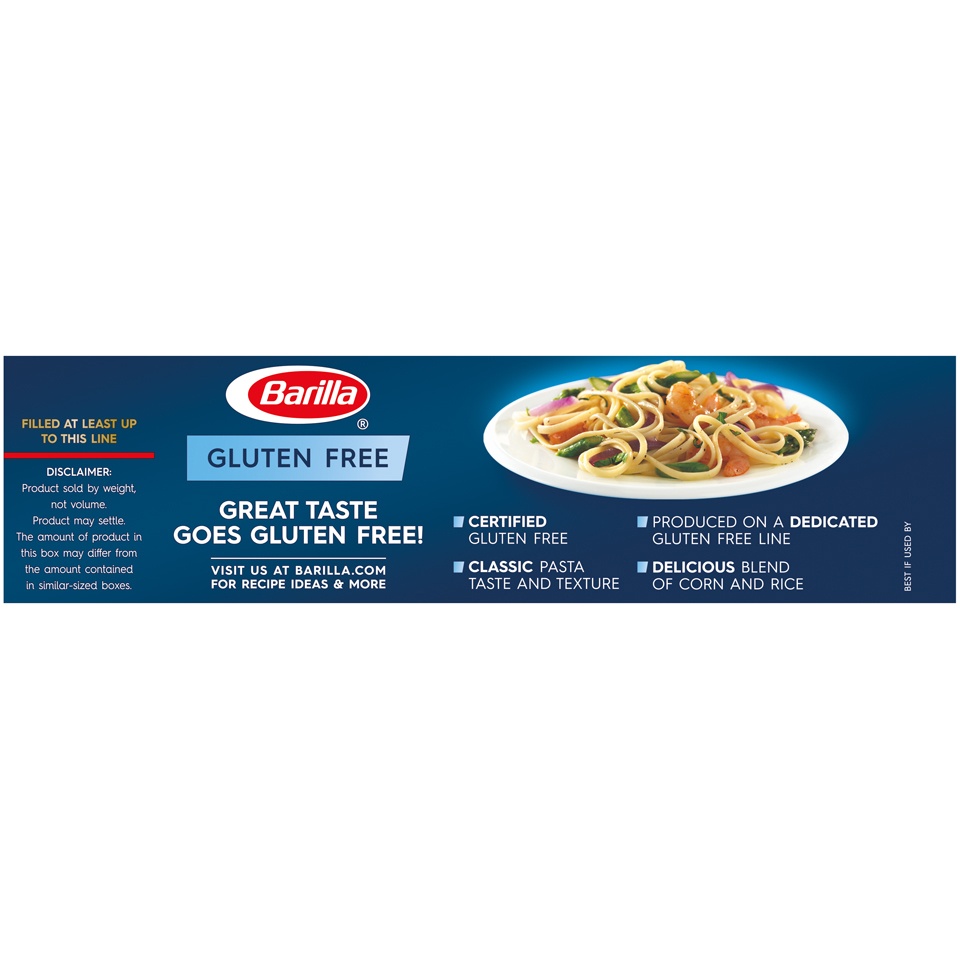 slide 8 of 8, Barilla Gluten Free Fettuccine Pasta - 12oz, 