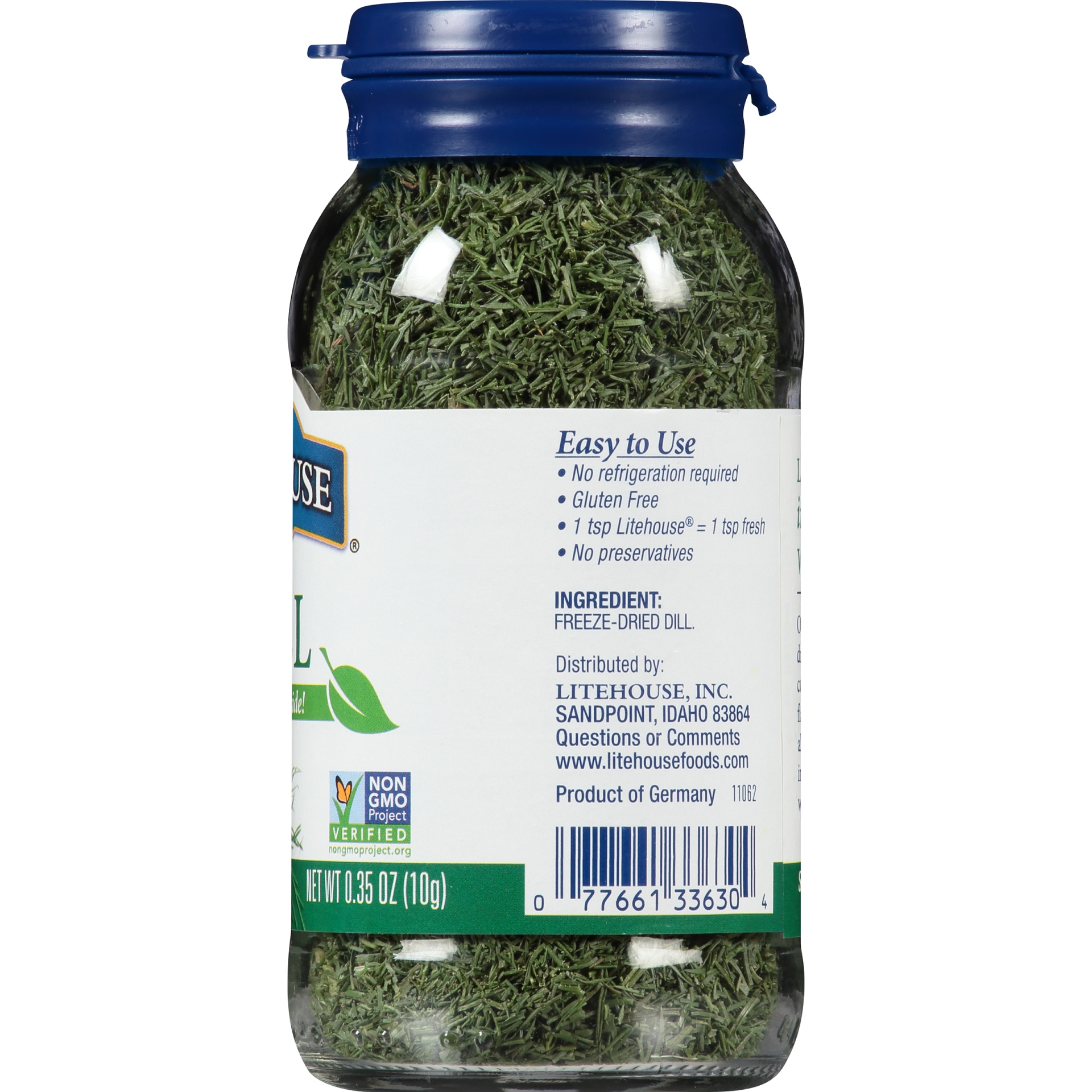 slide 5 of 7, Litehouse Dill Instantly Fresh Herbs, 0.35 oz