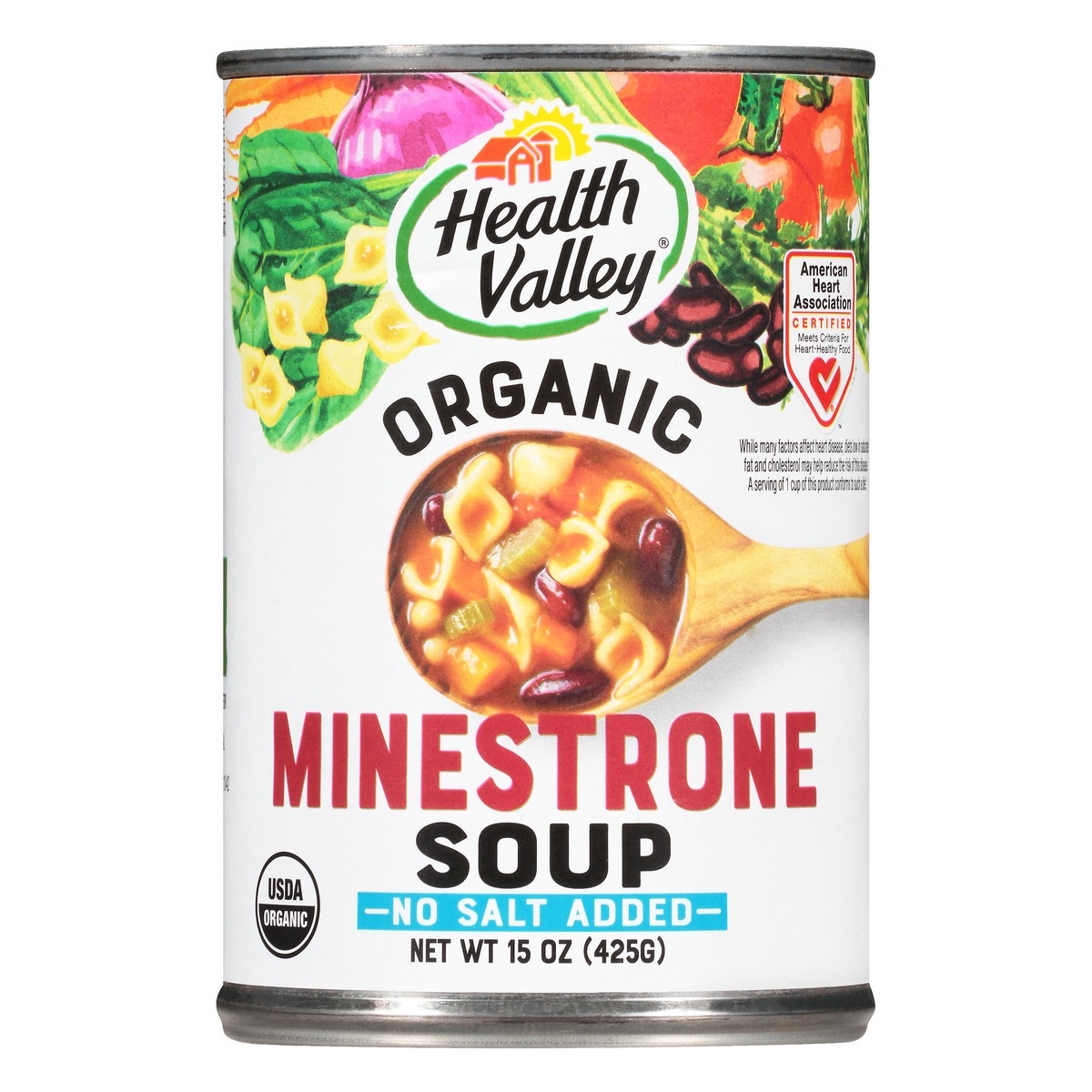 slide 6 of 9, Health Valley Minestrone Organic Soup, 15 oz