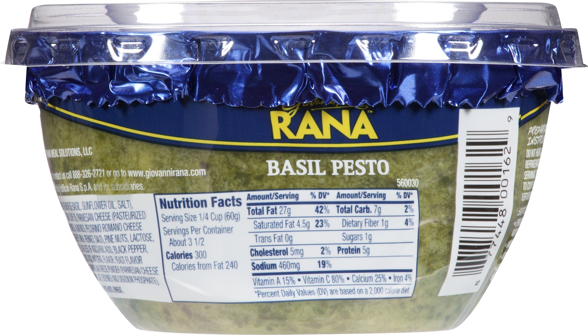 slide 7 of 9, Giovanni Rana Basil Pesto, 