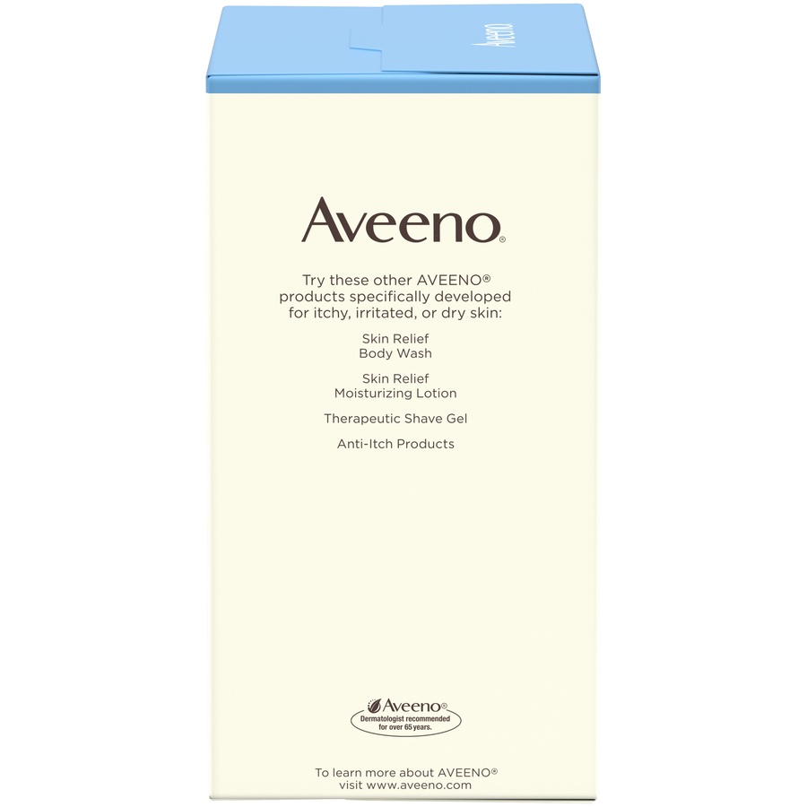 Aveeno Soothing Bath Treatment Soak, 100 Natural Colloidal Oatmeal, Treatment & Relief of Dry