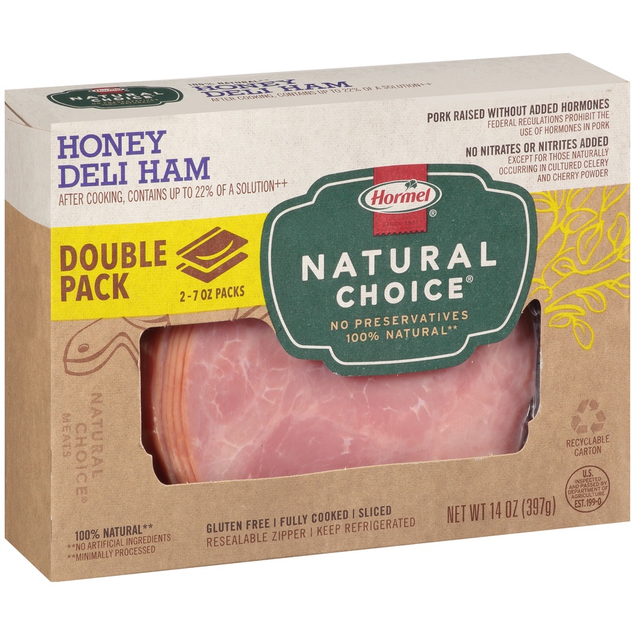 slide 2 of 8, Hormel Natural Choice Honey Ham, 14 oz
