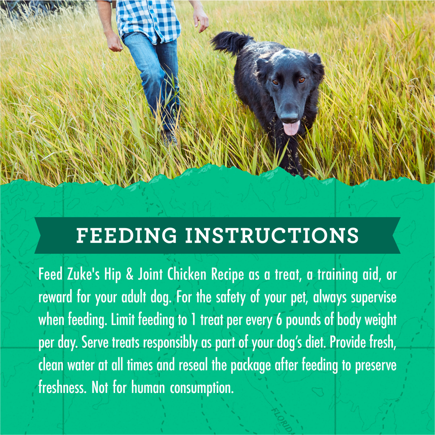 slide 5 of 5, Zukes Hip And Joint Dog Treats, Soft And Chewy Natural Bag Of Treats, Hip And Joint Support, Chicken Recipe - 6 oz. Bag, 6 oz