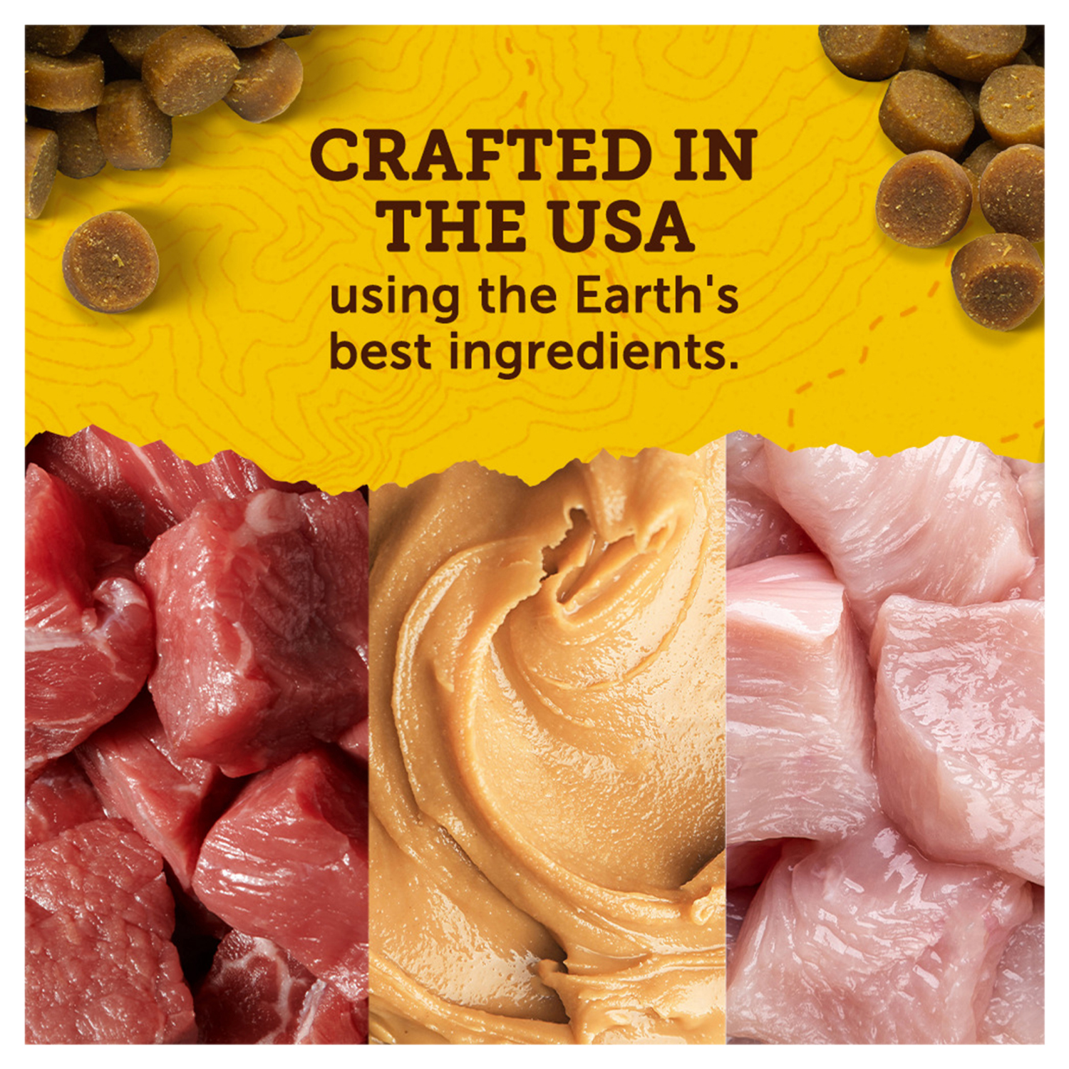 slide 4 of 8, Zuke's Zuke’s Mini Naturals Dog Training Treats for Dogs of All Sizes, Pet Treats made with Real Salmon - 3 oz. Pouch, 3 oz