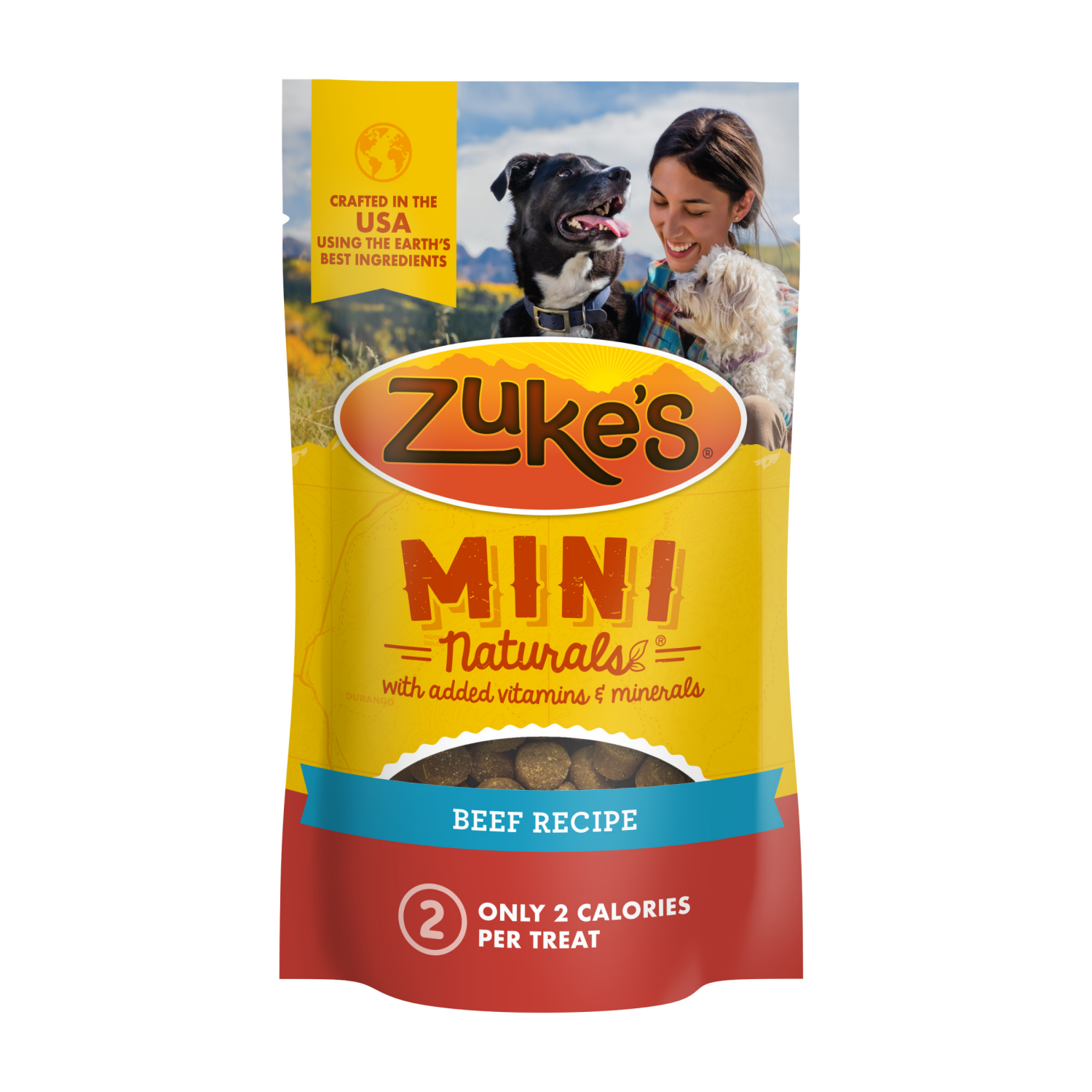 slide 1 of 7, Zuke's Mini Naturals Training Dog Treats with Real Beef, 3 oz