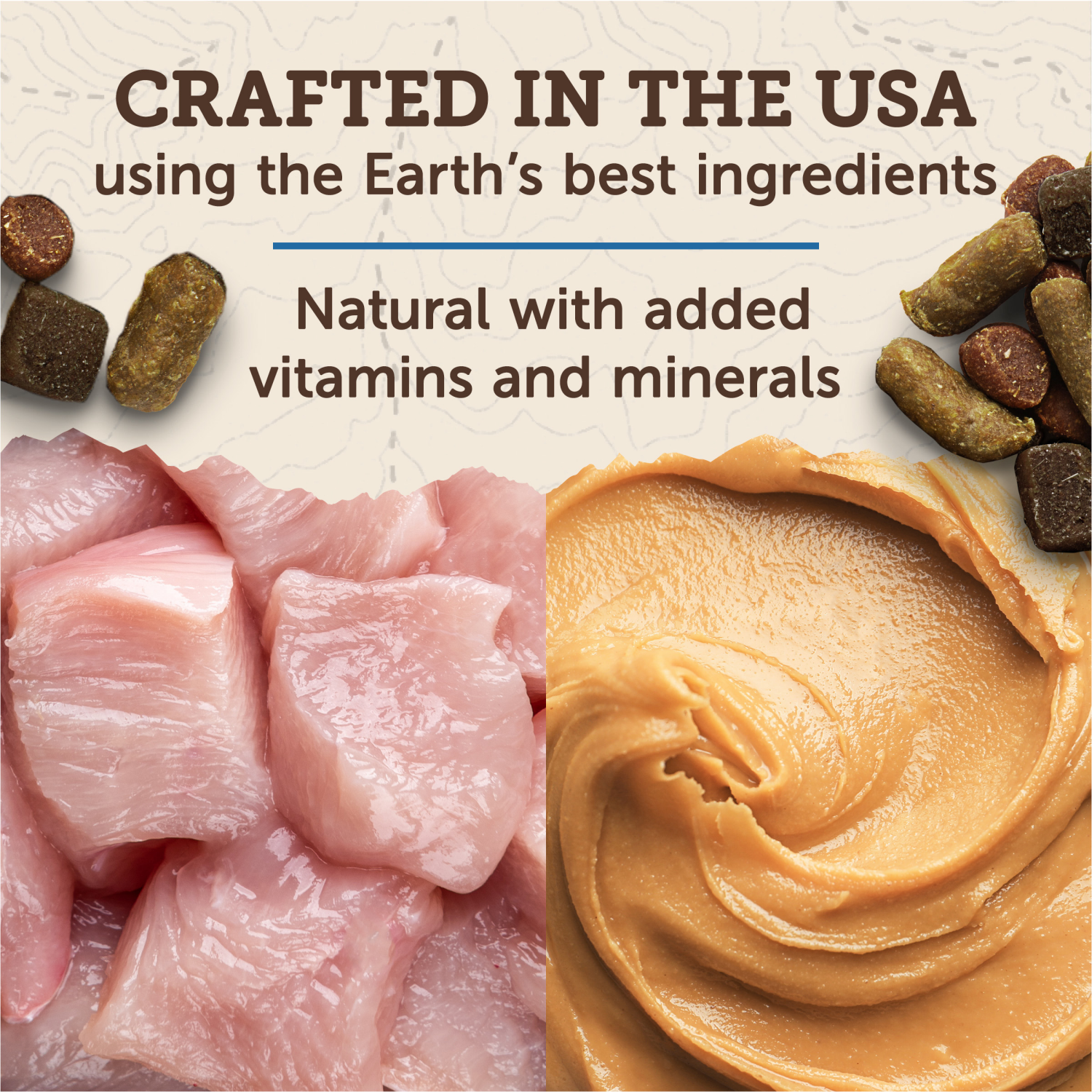 slide 4 of 8, Zuke's Zuke’s Trail Mix Pet Treats For Dogs of All Sizes, Soft Dog Treats With Real Peanut Butter and Oats Recipe - 6 oz. Pouch, 6 oz