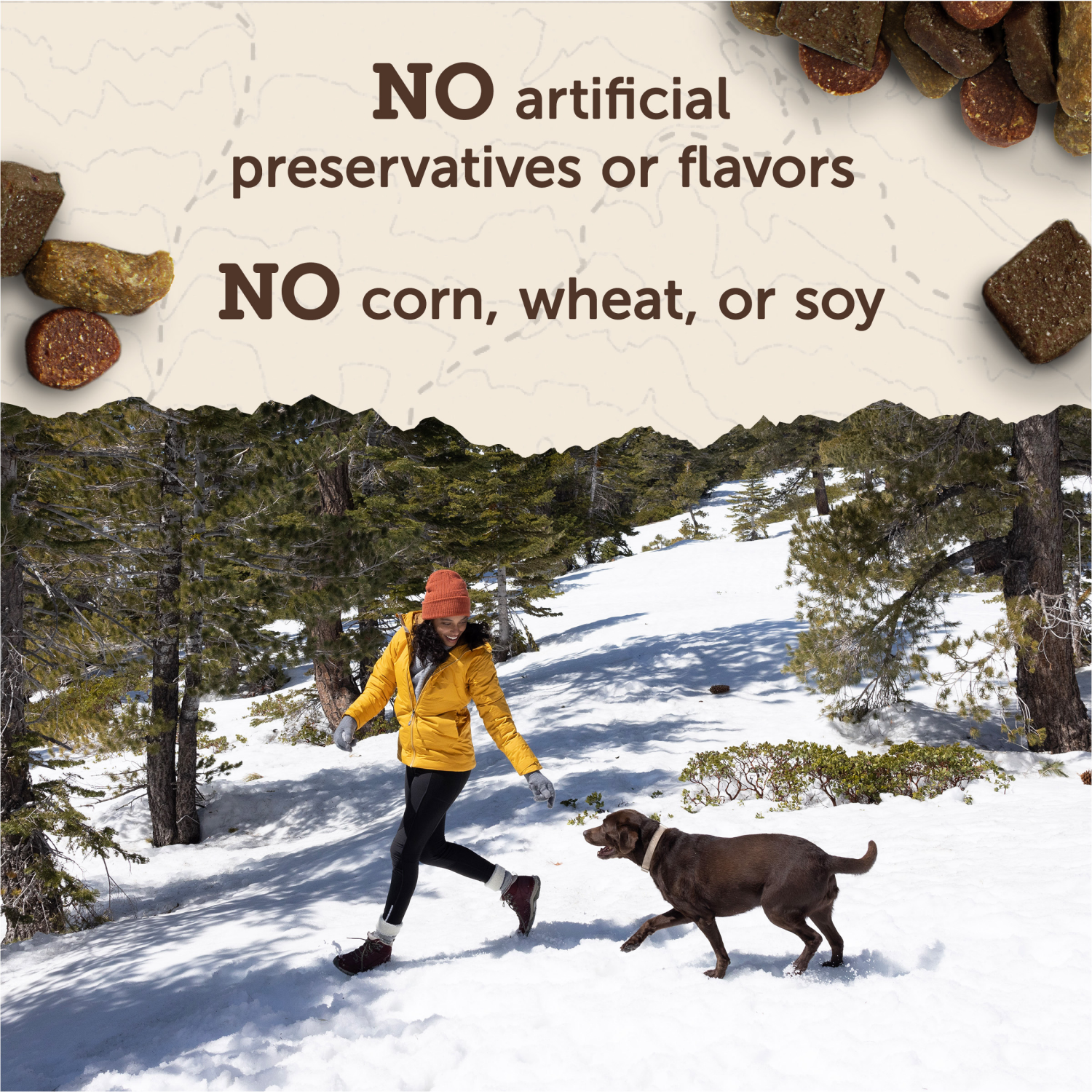 slide 6 of 8, Zuke's Zuke’s Trail Mix Pet Treats For Dogs of All Sizes, Soft Dog Treats With Real Peanut Butter and Oats Recipe - 6 oz. Pouch, 6 oz