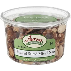 Aurora Natural Mixed Nuts, Roasted, Salted