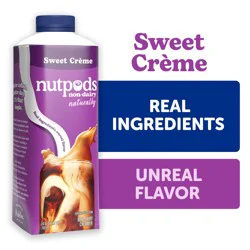 nutpods Non Dairy Sweet Crème Coffee Creamer, 24 fl oz