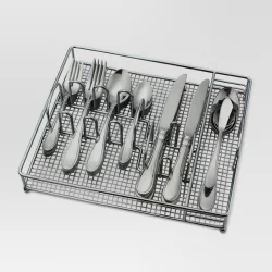 Evanston Silverware Set 45-pc. Stainless Steel - Threshold