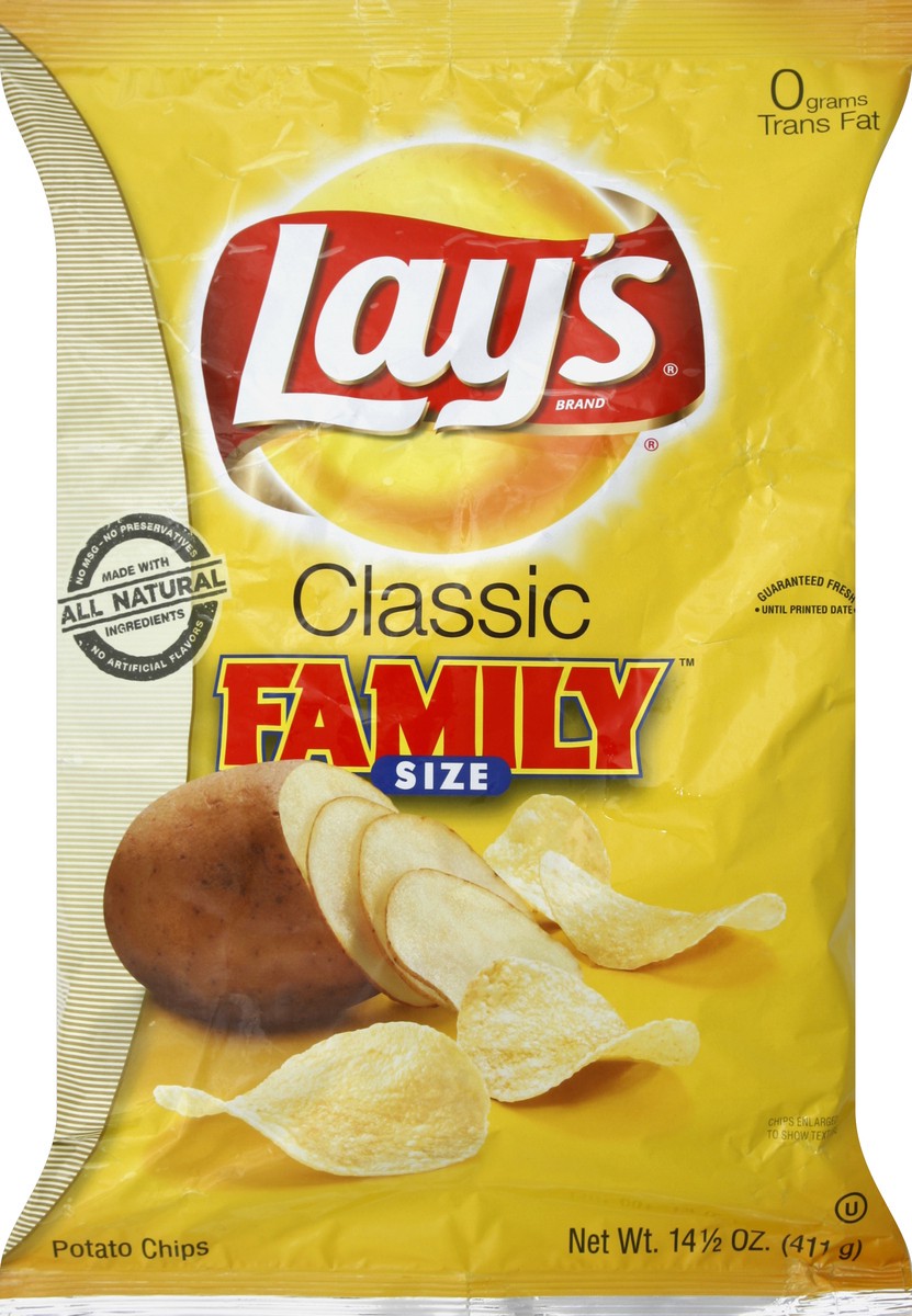 slide 5 of 6, Lay's Potato Chips 14.5 oz, 14.5 oz