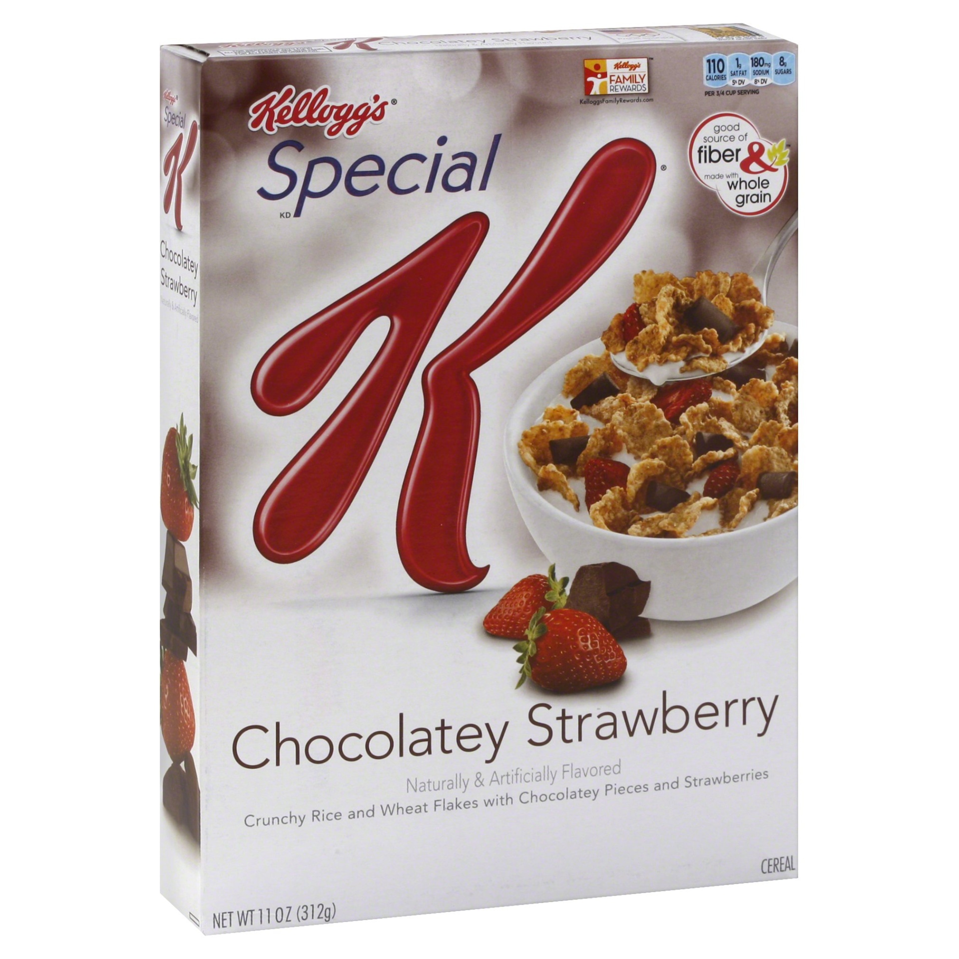 slide 1 of 6, Kellogg's Special K Chocolatey Strawberry Cereal, 11 oz