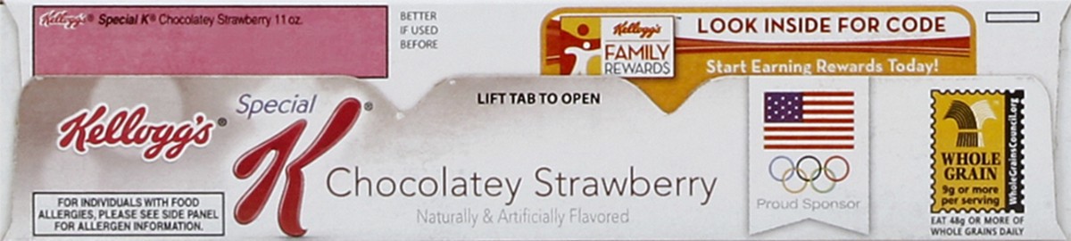slide 4 of 6, Kellogg's Special K Chocolatey Strawberry Cereal, 11 oz