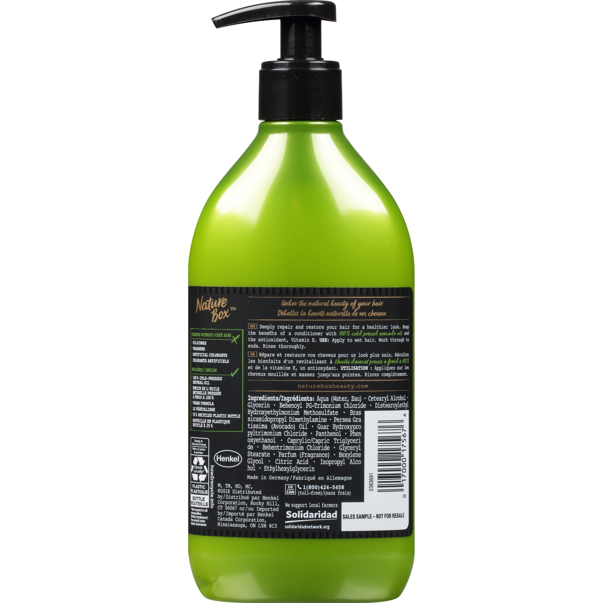 slide 4 of 5, Nature Box Avocado Oil Conditioner, 13 oz