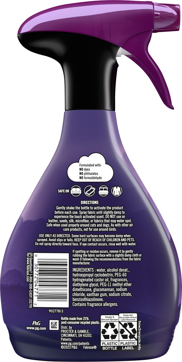 slide 5 of 5, Febreze Touch Fabric Spray Mountain, 16.9 oz, 16.9 oz