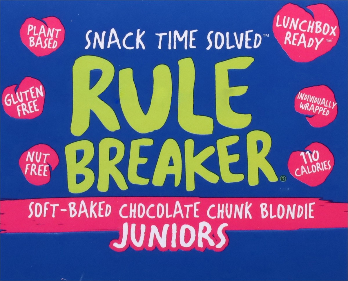 slide 4 of 9, Rule Breaker Soft-Baked Chocolate Chunk Blondie Juniors 5 ea, 5 ct