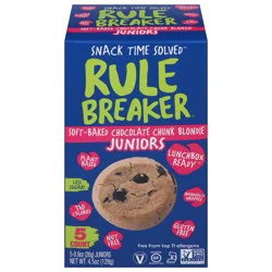 Rule Breaker Soft-Baked Chocolate Chunk Blondie Juniors 5 ea