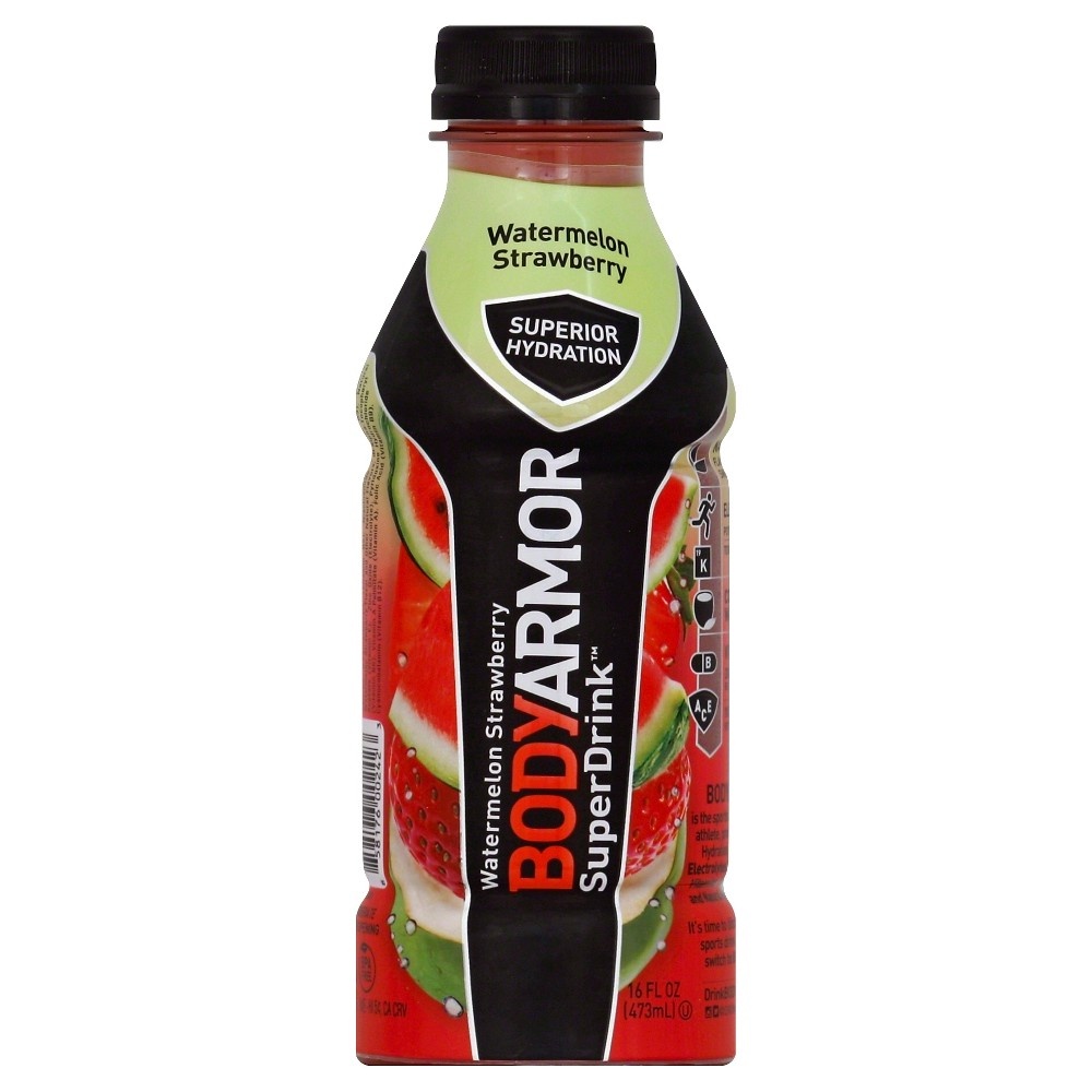 slide 5 of 5, BODYARMOR Watermelon Strawberry Bottle, 16 fl oz